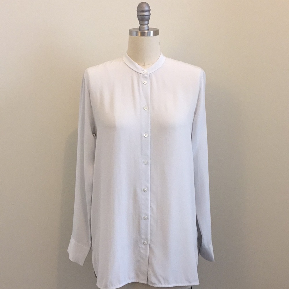 Everlane Silk Button Down Shirt